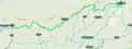 Map of Ben’s Trail and surrounding mountain biking trails near Bend, Oregon