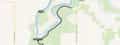 Map of Canyon Trail West and surrounding mountain biking trails near Bend, Oregon