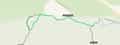 Map of Holy Loop Connector and surrounding mountain biking trails near Bend, Oregon