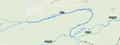 Map of Skyliner and surrounding mountain biking trails near Bend, Oregon