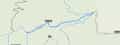 Map of Swede Ridge and surrounding mountain biking trails near Bend, Oregon
